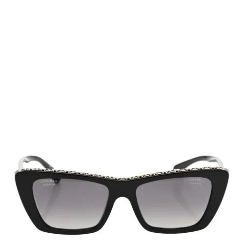 Chanel Butterfly Sunglasses Black