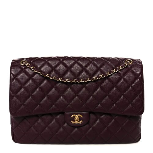 Chanel Single Flap Burgundy