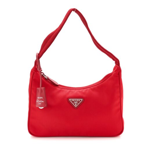 Red Prada Nylon Bag