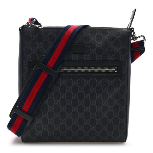 Gucci Web Strap Front Zip