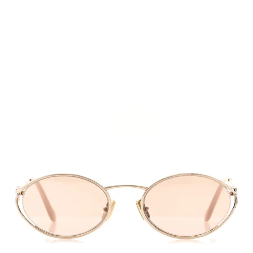 Metal Oval Sunglasses