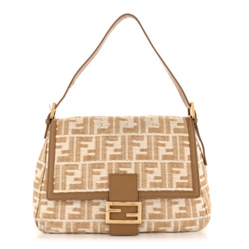 Fendi Raffia Mama Baguette