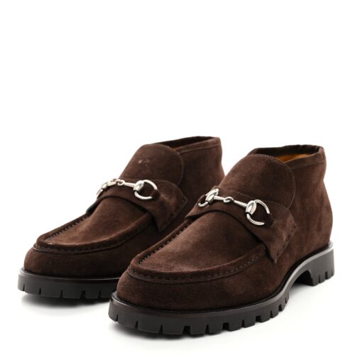 Gucci Suede Mens Horsebit