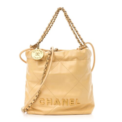 Chanel Beige Mini Handbag