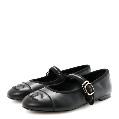 Chanel Mary Jane Flats