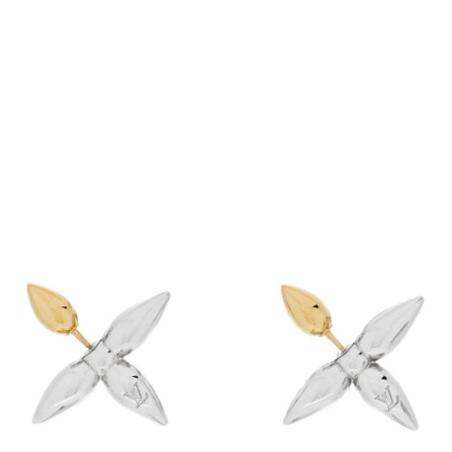 LV Silver Earrings