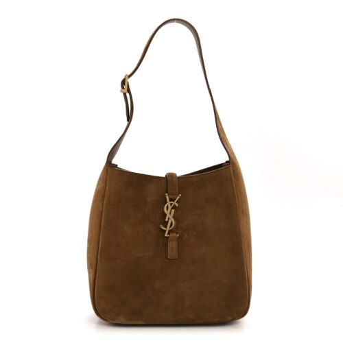 YSL Brown Suede Bag
