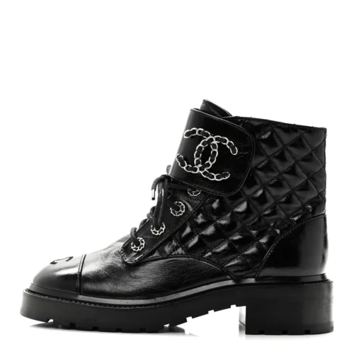 Chanel Combat Boots