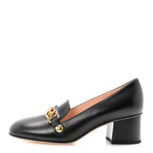 Gucci Web Chain Loafers