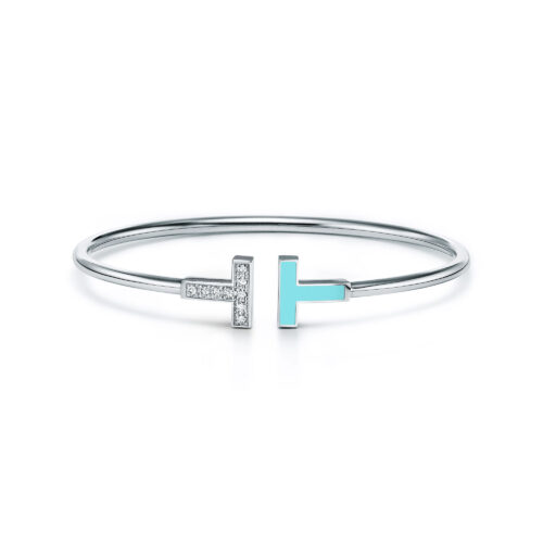 Tiffany T White Gold