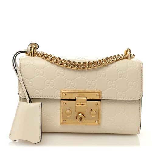Gucci Guccissima Padlock Bag