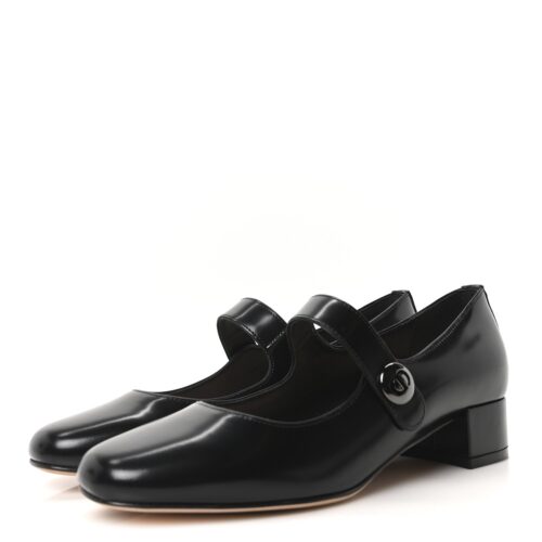 Dior Black Leather D-Doll