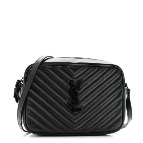 Leather Black Camera Bag