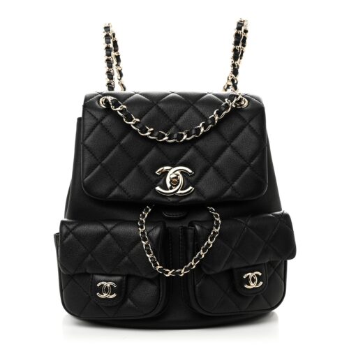 Chanel Quilted Duma Pockets