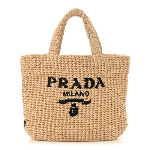 Prada Yarn Raffia Crochet