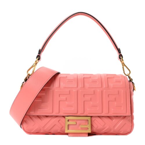 Fendi pink Baguette bag