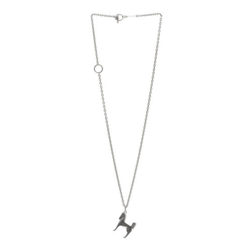 Hermes Silver Necklace