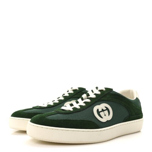 Gucci Suede Leather Sneakers