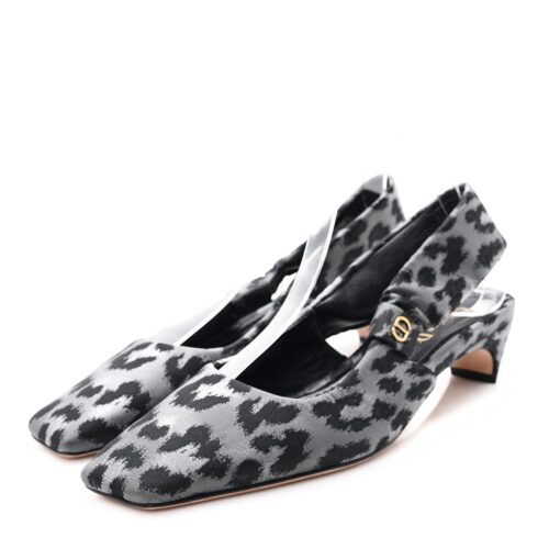 Dior Shiny Leopard Print