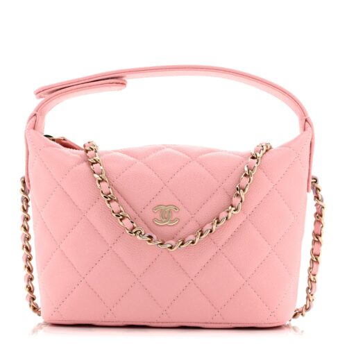 Chanel Caviar Hobo Clutch