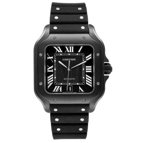 Cartier Santos Black