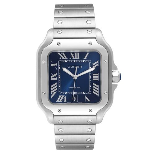 Cartier Santos Blue