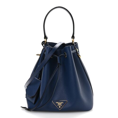 Prada Bucket Purse Blue