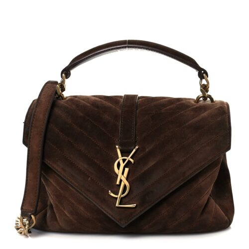 YSL College Bag Brown