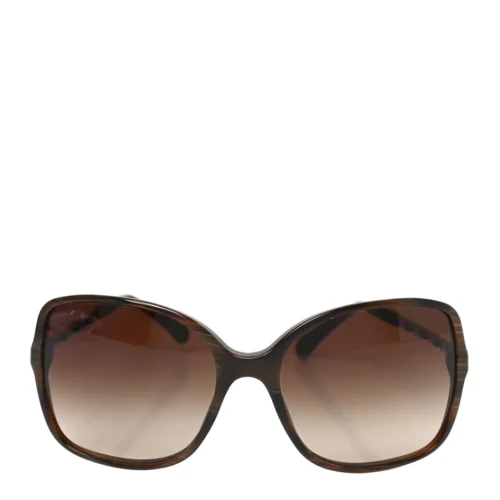 Chanel Metal Square Brown