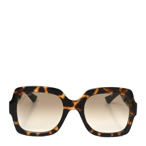 Gucci Square Frame Havana