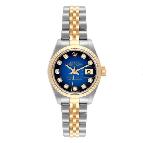 Rolex Blue Ladies
