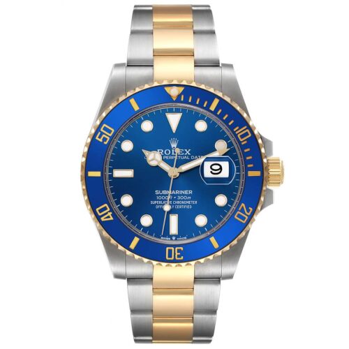 Rolex Gold Blue