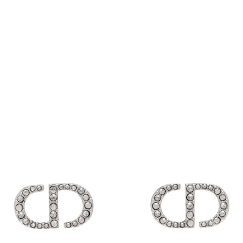 Crystal Petit CD Stud Earrings