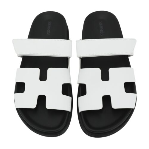HERMÈS Sandals chypre White