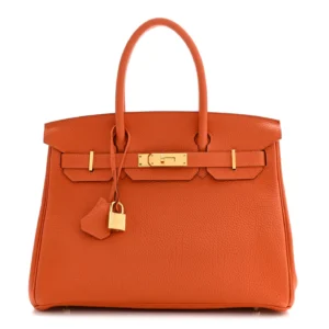 Togo Birkin Orange