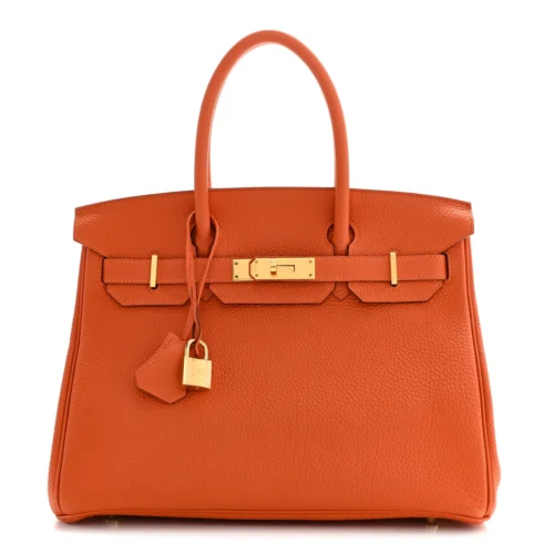Togo Birkin Orange
