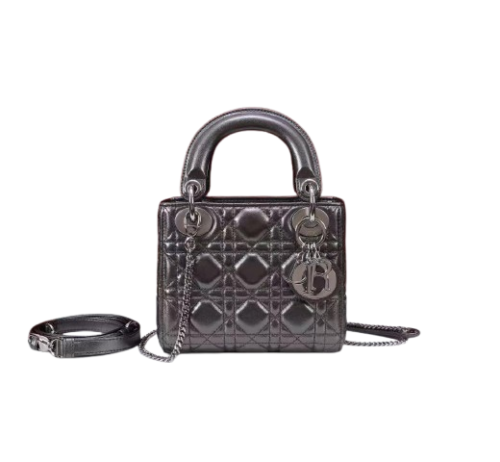 CHRISTIAN DIOR Lady Dior Silver