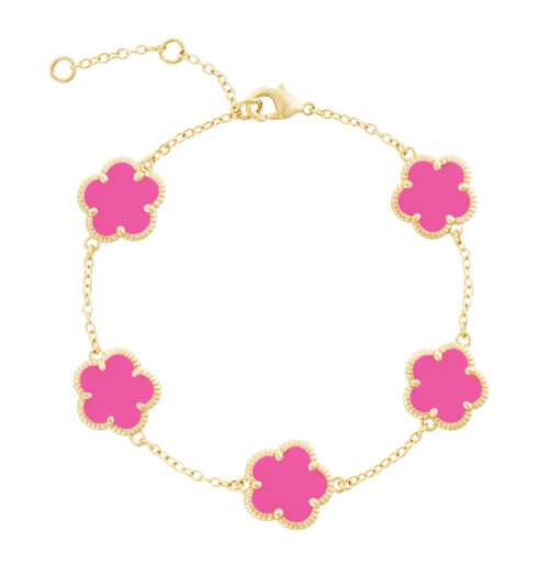 Van Cleef & Arpels Dark Pink Bracelet