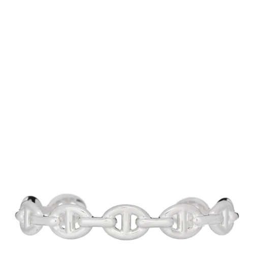Silver d'Ancre Enchainee Cuff Bracelet