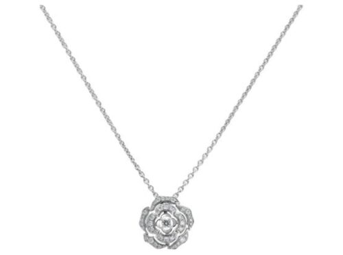 Bouton de Camélia Necklace