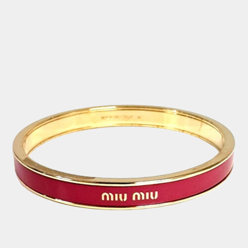 Miu Miu Enamelled Metal Bangle
