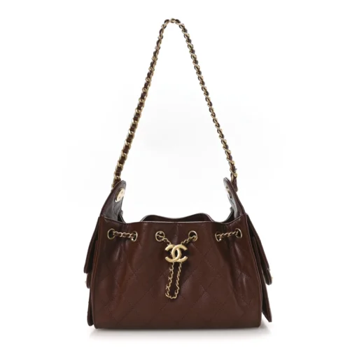 Chanel Handbag Dark Brown