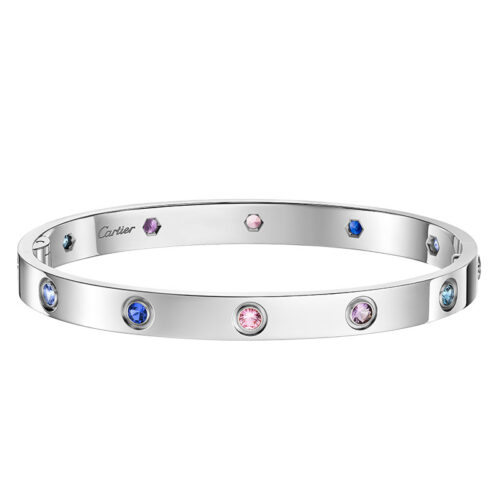 Cartier Rainbow White Gold Bracelet