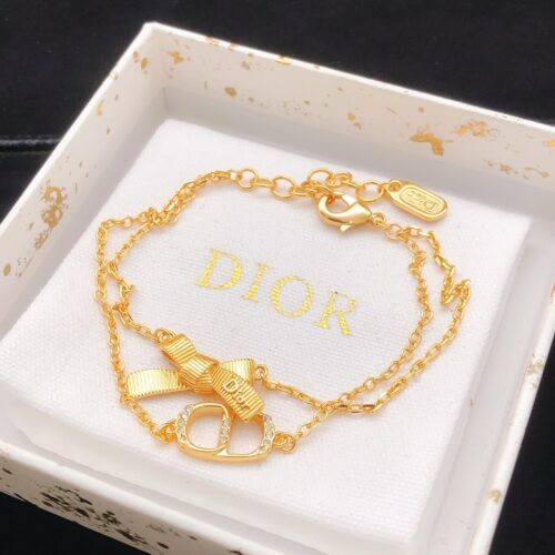 CD Bow Bracelet