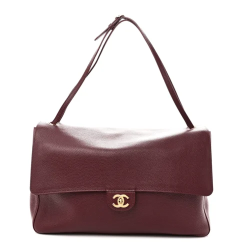 Chanel Souplissimo Maxi Flap Burgundy