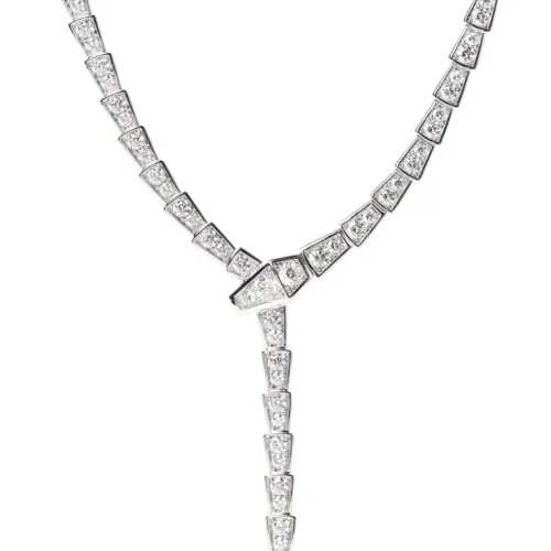 Serpenti Viper Necklace White Gold