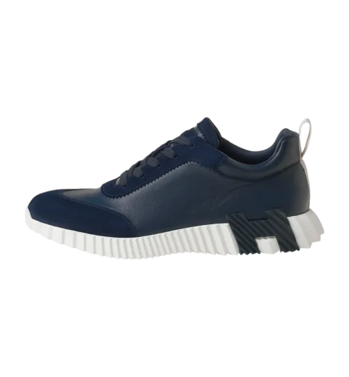HERMES Men's Bouncing Sneakers – Blue